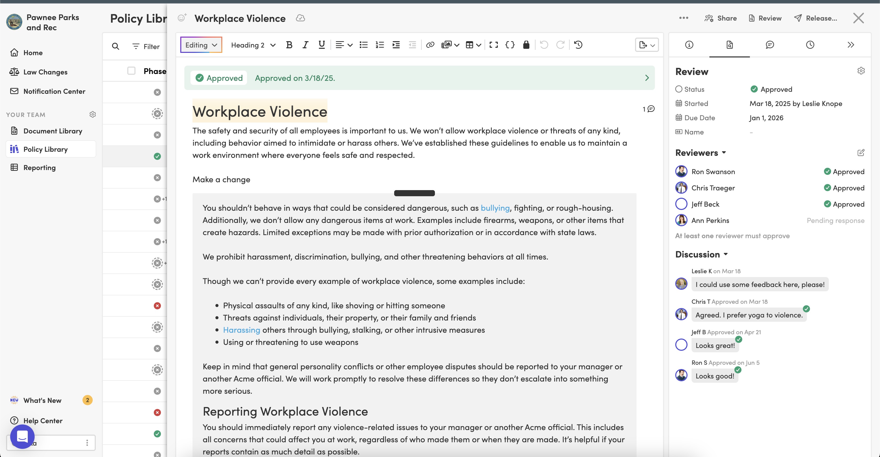Blissbook — Policy chatbot