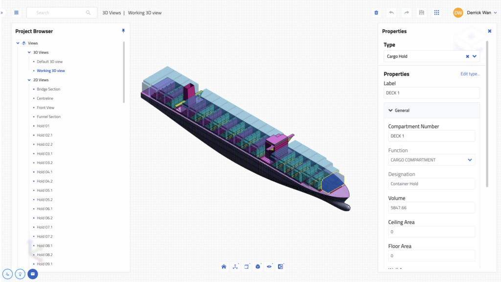 Naval Architect — 3D vessel modeller